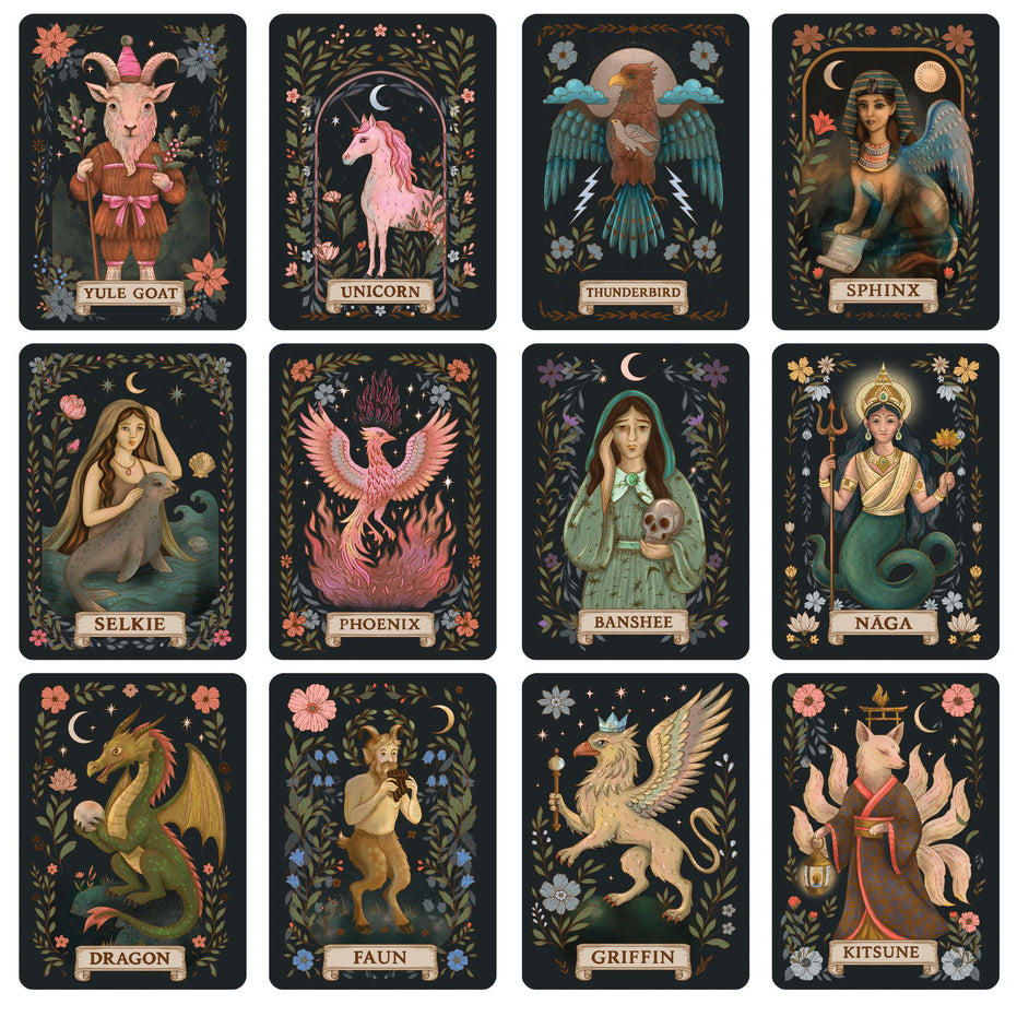 ORACLE CARDS | Mythic Realms Goddess and God and Magical Folklore Oracle Cards