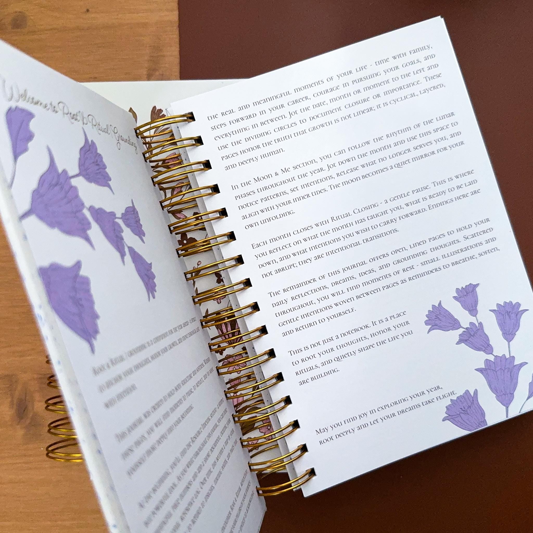 SELF CARE JOURNAL | Root & Ritual | Grounding Journal  Moonbird - Guided Reflection and Ritual Planner for Intentional Living