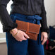 REVERSABLE ENVELOPE POUCH | Blue Bramble Cotton Canvas Everyday Pouch Accessory