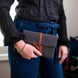 REVERSABLE ENVELOPE POUCH | Ember Dot Cotton Canvas Everyday Pouch Accessory