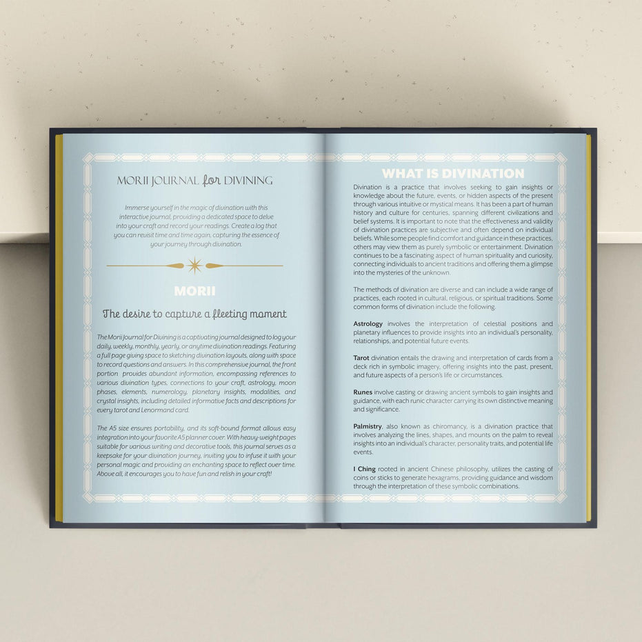 Morii Journal for Divining Book