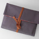 REVERSABLE ENVELOPE POUCH | Ember Dot Cotton Canvas Everyday Pouch Accessory
