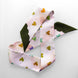 SKINNY SILK SCARF | Garden Hearts - 100% Silk, Versatile Floral Scarf and Bow Accessory