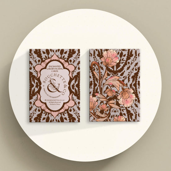 PLAYING CARD DECK | Enchanted Garden Playing Cards - Cartomancy Deck