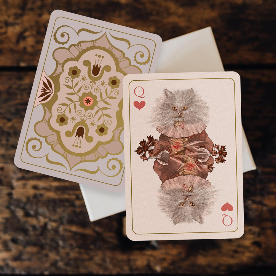 PLAYING CARD DECK | Enchanted Garden Playing Cards - Cartomancy Deck