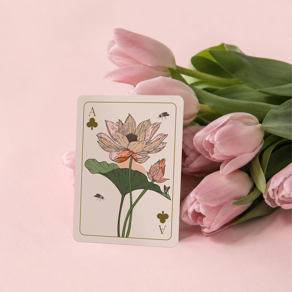 PLAYING CARD DECK | Enchanted Garden Playing Cards - Cartomancy Deck