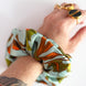 SILK SCRUNCHIES | Woodland Sky - 100% Silk, Versatile hair Accessory