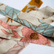 SKINNY SILK SCARF | Prairie Dawn - 100% Silk, Versatile Floral Scarf and Bow Accessory 65